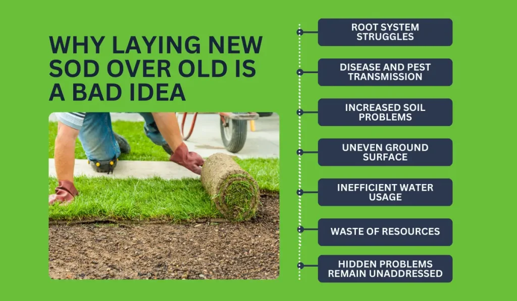 Why Laying New Sod Over Old Is a Bad Idea