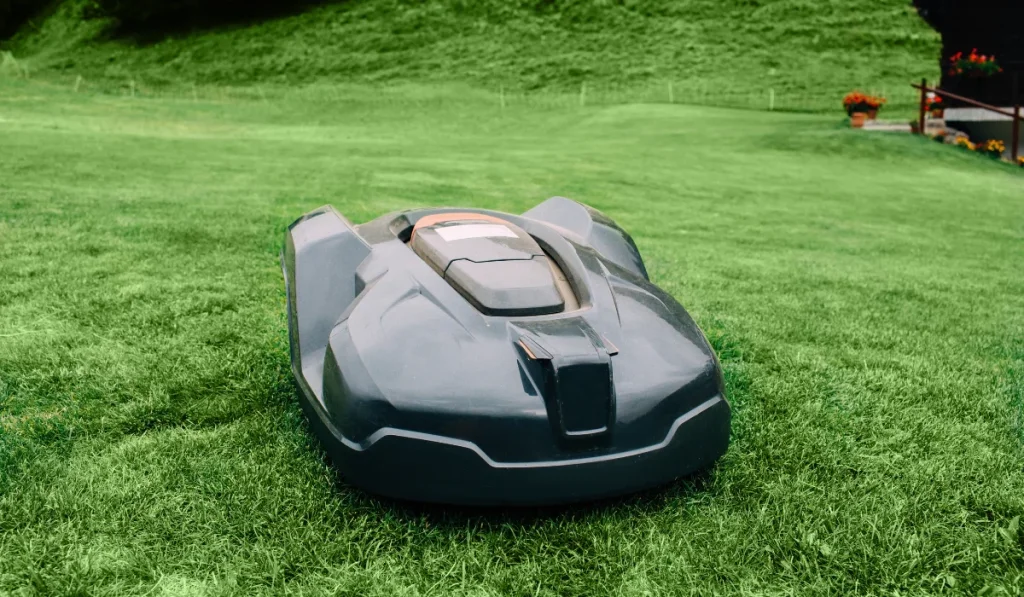 image of robotic lawn mower